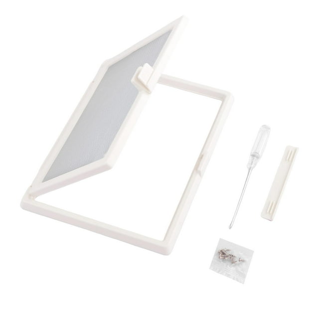 Mosquitera para puerta y , fácil de instalar, transpirable, para el hogar, malla pequeña con herramienta de montaje para hotel, oficina y sala Estilo D
