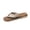 Brown, variant on Army Green Mens Rubber Thong Sandals Comfortable Beach Flip Flops Casual Thick Sole Slippers Durable Non Slip For Spring Summer Outdoor Wear Size 39-40