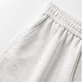 thumbnail image 5 of Men's Lounge Shorts with Pockets 5" Lightweight Cotton Sweat Jersey Shorts for Men Workout Gym Athletic (Regular and Big & Tall) Size M-5XL Gray, 5 of 8