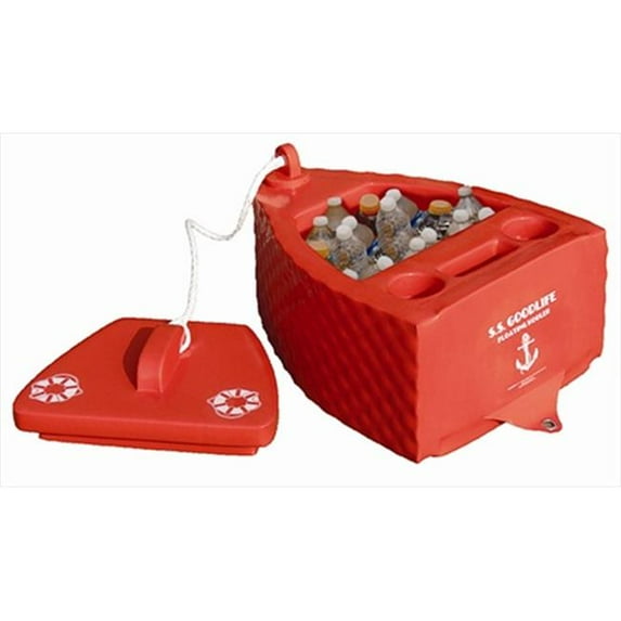 Float Storage 8841048 Ss Good Life Floating Kooler Caribbean Coral
