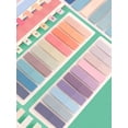 thumbnail image 4 of 200*2pcs Page Markers,Morandi Sticky Note Tabs Colored Writable and Repositionable Book Flags Tabs Strip Index Tabs,Page Tabs, 4 of 12