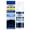 Z-Blue, variant on Ice Melter for Concrete, 2025 New Snow Salt Ice Melt, Salt for Snow and Ice Removal, Sidewalk Salt, Driveway Salt, Snow Melting for Walkroad, Street, Backyard, Home Garden, Porch(Blue,7.1x5.1")