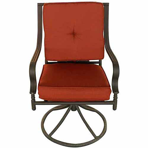 DC America Steel Dining Swivel Chair with Cushion