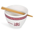 thumbnail image 2 of Juego de vajilla Naruto Ichiraku Ramen, cuenco de 480 ml con palillos, 2 of 7