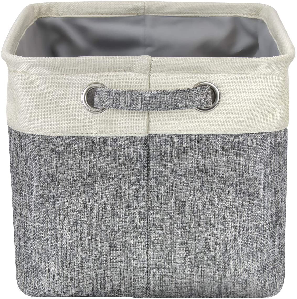 Sorbus Cotton Twill Storage Basket Set - 3 Pack, (Love, Live, Laugh)