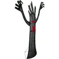 thumbnail image 4 of Northlight LED Lighted Terrifying Tree Outdoor Halloween Decoration - 55" - Purple Lights, 4 of 6