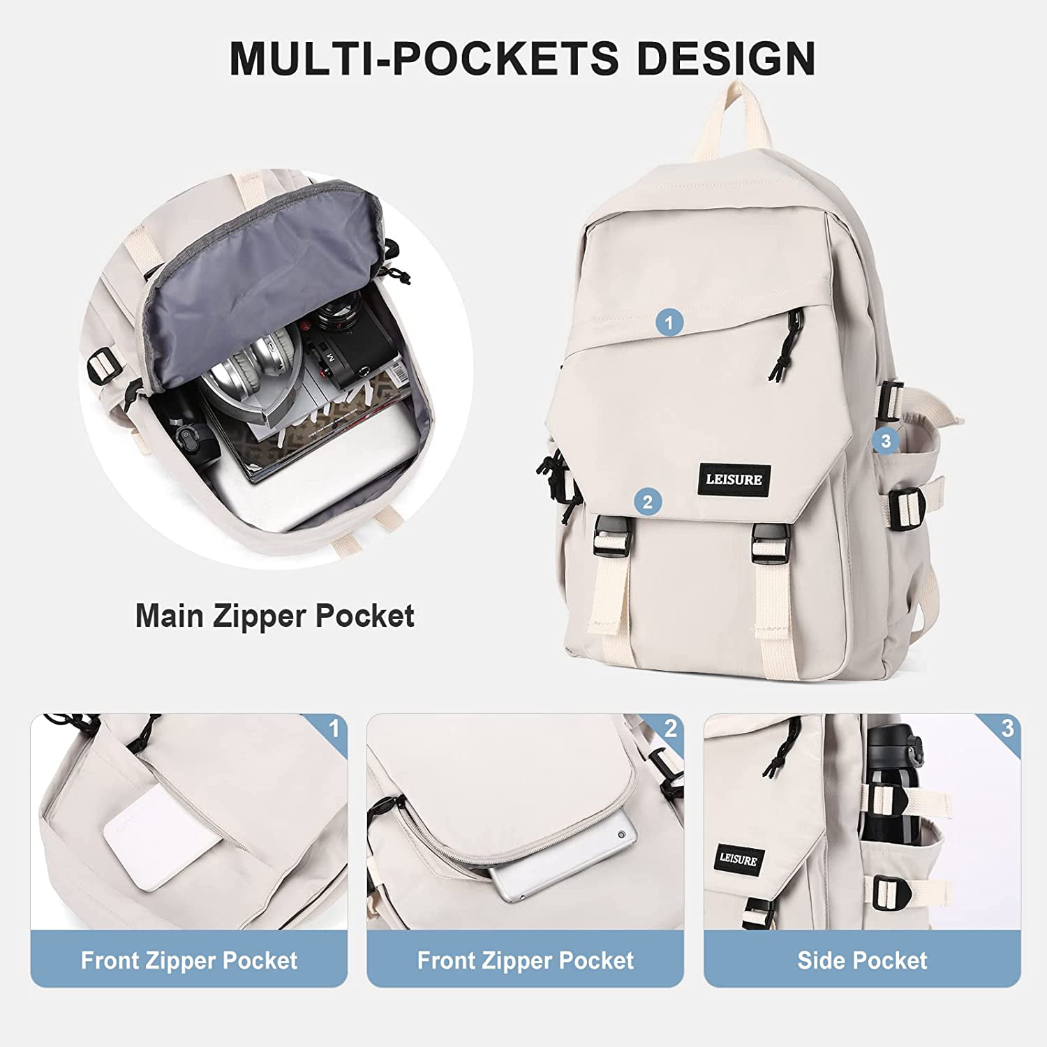 Nylon Strap Messenger Bag - Lifestyle Collection