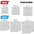 thumbnail image 5 of 36pcs English Letters Painting Stencils Letters Templates Alphabet Stencils Letter Templates, 5 of 5