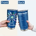 thumbnail image 6 of Social Worker Gifts for Women Men, Social Worker Gifts for Office Decor 20oz Tumbler Cup, Appreciation Gifts for Social Works Practitioner, Birthday Graduation Gift Ideas for BSW MSW DSW, 6 of 6