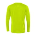 thumbnail image 3 of Gildan - Performance Long Sleeve T-Shirt - 42400 - Safety Green - Size: M, 3 of 3