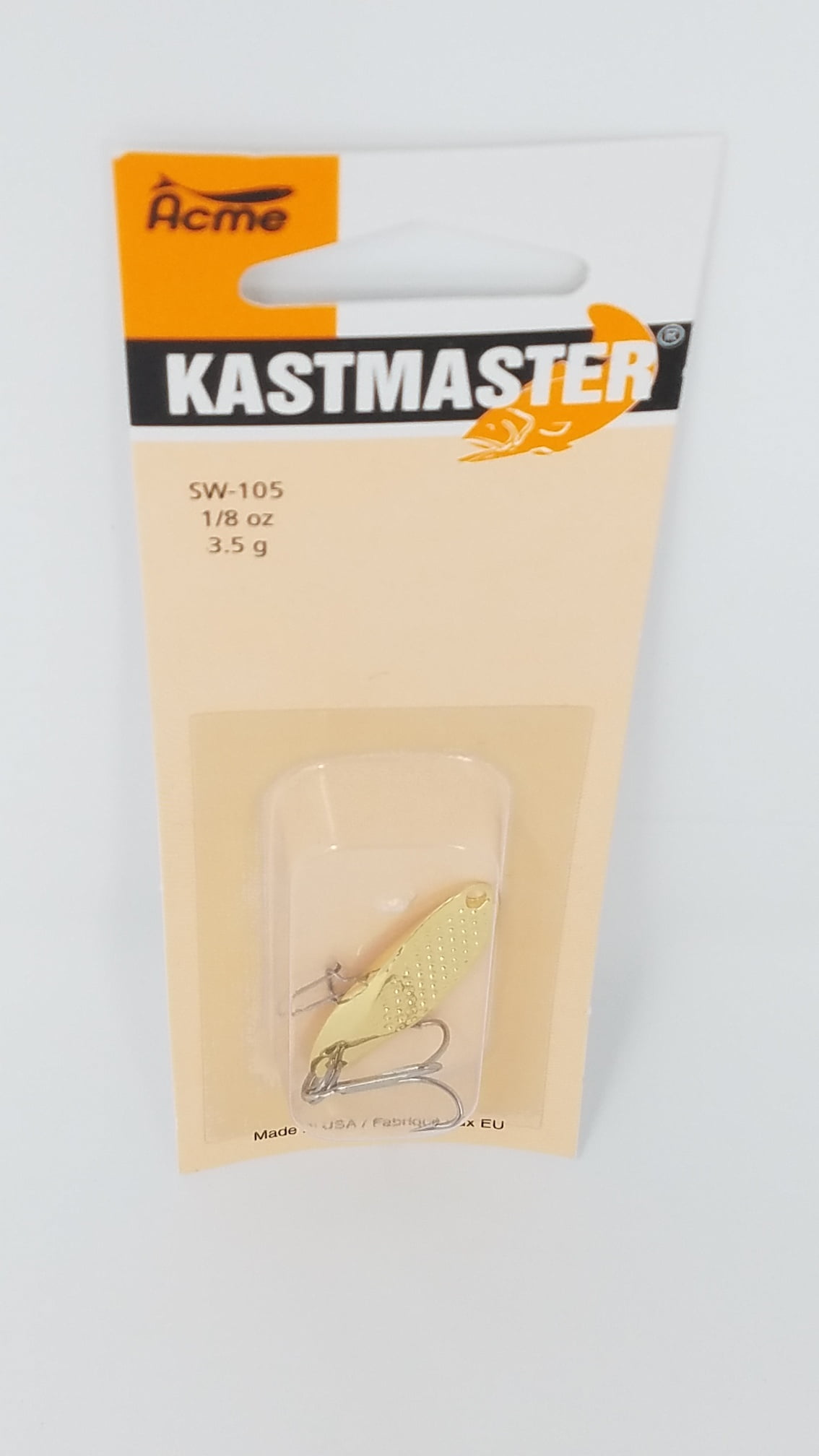 Acme Hammered Kastmaster Spoon Chrome / 1/8 oz