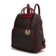 thumbnail image 1 of MKF Collection by Mia K.  Cora Milan M Signature Trendy Backpack, Cora Grey - Large, 1 of 1