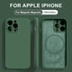 thumbnail image 2 of For Magsafe-funda magnética de silicona líquida para móvil, cubierta de carga inalámbrica para Apple iPhone 14, 13, 11, 12 Pro Max, Mini, XR, XS Max, 8 Plus, SE, 2 of 4