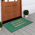 thumbnail image 4 of A1Hc Pin Felpudo Para Entrada Al Aire Libre, Diseño Divertido, Piso De Bienvenida, Puerta De Entrada, Interior Antideslizante, Alfombrilla De Goma Para Exterior, 18.0 X 30.0 In, Color Verde, 4 of 5