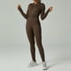 thumbnail image 5 of Body con cremallera, conjunto de Yoga de una pieza, ropa de gimnasio para mujer, entrenamiento físico, ropa deportiva de manga larga, trajes deportivos todo en uno, 5 of 5