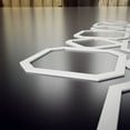 thumbnail image 6 of Ekena Millwork 39 7/8"W x 23 3/8"H x 3/8"T Large Lockhart Decorative Fretwork Wall Panels in Architectural Grade PVC, 6 of 10