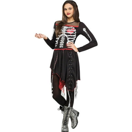 Beauty Bones Teen Halloween Costume - One Size