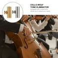 thumbnail image 3 of GOOHOCHY 2Ud Wolf Tone Eliminador Para Cello Accesorio Instrumento Plateado Ajustable De Cobre, 3 of 7