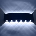 thumbnail image 2 of LED An LED Aluminium -LED Aluminium Light de Light Round and Downing, Blach Light Interventor cobertura blanca interrumpida de 12W esquí esquí Gafas de esquí, 2 of 5