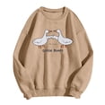 thumbnail image 3 of Chandail à Capuche Imprimé pour Femmes, Manches Longues, Col Rond, Mode Décontractée, Veste de Jogging à Fermeture Éclair Complète, Confortables, Grande Taille, 3 of 4
