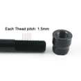 thumbnail image 2 of Bike Bicycle Front Rear Thru Axle Cap/Nut /M15xP1.5mm Hubs Tube Shaft Nut, 2 of 3