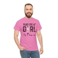 thumbnail image 4 of Play like Girl try to keep up for Clark 22 Basketball fan Unisex Cotton Tee, 4 of 8