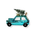 thumbnail image 7 of Stp Goods Retro Car Glass Christmas Ornament Set of 2 Hand-Painted Christmas Tree Ornament Christmas Tree Hanging Decorations, Blue and Gold, 7 of 7
