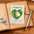thumbnail image 4 of Memorial Pocket Token Heart Keepsake with Sleeping Cat Design Comfort Gift for Pet Loss Sympathy Remembrance Gift for Cat Lovers Resin Souvenir for Grieving and Reflection, 4 of 5