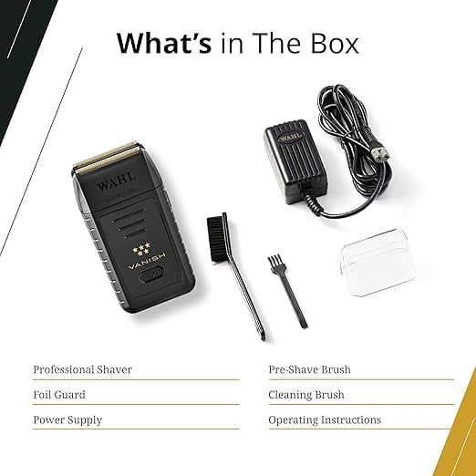 WAHL PROFESSIONAL 5 Star Vanish Shaver, Lithium-Ion Battery, Pop
