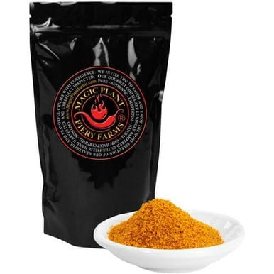 Fiery Farms Orange Fatalii Pepper Powder - 1KG/2.2 lbs Sweet Citrus Heat