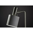 thumbnail image 5 of Adesso Mid-Century Modern Emmett - Desk lamp - 1 socket - white, brushed steel, 5 of 7