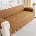 thumbnail image 5 of Loveseat Sofa Covers Sofa Cover for Couch,Washable Couch Cover with Non Slip and Elastic Straps,Sofa Slipcover Furniture Protector for Kids Pets(104"x76"), 5 of 9