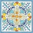 thumbnail image 2 of Brissonnet, Daphne 26x26 Gold Ornate Wood Framed with Double Matting Museum Art Print Titled - Morning Bloom VI, 2 of 4