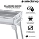 thumbnail image 3 of Asador De Carbón Premium Portátil - Parrilla Plegable De Acero Inoxidable Para Carne Asada - Fácil De Limpiar Y Transportar, 3 of 6