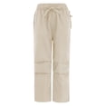 thumbnail image 2 of iHPH7 Women's Hiking Pants Quick Dry Lightweight Water Drawstring Waist Cargo Pants for All Seasons Beige XL, 2 of 8