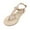 Beige, variant on ZTTD Women's Fashion Casual Flats Rhinestone Round Toe Sandals Buckle Strap Shoes Black