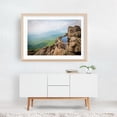 thumbnail image 2 of Clearing Fog - Virginia Photography Oak Framed Wall Art Print 24 x 36 inches, 2 of 3