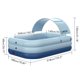 thumbnail image 2 of Con Refugio Solar, Piscina Inflable De Pvc Para Jardín, Patio Trasero, Fiesta Acuática De Verano Al Aire Libre Speravity HA044066-01, 2 of 6