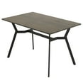 thumbnail image 5 of ALFRESCO Gray Disassemble Table N101 with Inclined Foot Solid Wood , 120*76*76cm, 5 of 7