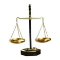 thumbnail image 1 of Scale Decor Balance Escala Organizador de joyas de joyas de joyería para exhibición de hierro para la oficina de la oficina Farming Abogados de 18cmx22.5cm, 1 of 8