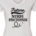 thumbnail image 4 of Inktastic Future Nurse Practitioner Women's V-Neck T-Shirt, 4 of 5