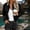 Black, variant on Lightweight Rain Jacket for Women Travel Running Waterproof Full Zip Cropped Bomber Womens Raincoat Winter