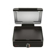 Ninja Sizzle 6-Serving Electric Indoor Griddle, Nonstick Flat Plate, GR100GDL, Black