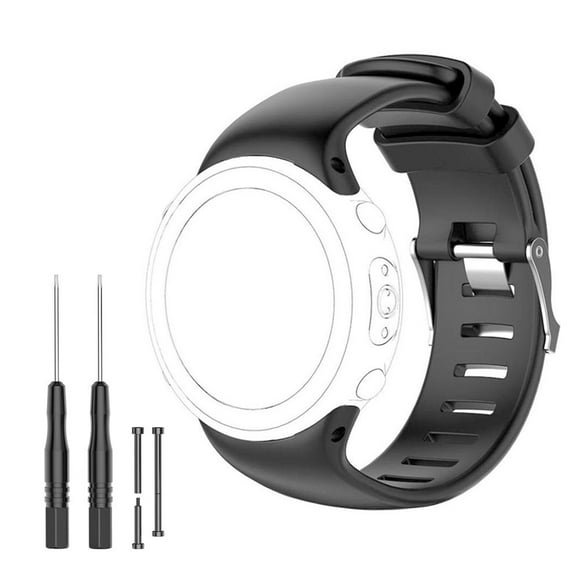 VANTIYAUS Strap For Suunto D4i – Replacement Band for Suunto D4, D4i, D4i Novo Wrist Dive Computer Watch – Fits 5.7"-8.6" (145mm-220mm) FreeTools,Screw Bar Pins, Loctite