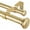 Gold, variant on 1 Inch Double Curtain Rods 72 to 144 Inch (6 to 12 ft), Heavy Duty Decorative Drapery Rod for Windows 69 to 140 Inch (5.75 to 11.7 ft) with Small Cap Finial, Gold