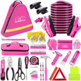 thumbnail image 1 of Trousse d'Urgence Routière HLWDFLZ Voiture Rose Assistance Routière, 1 of 7