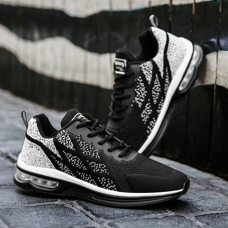 

2023 Air Cushion Sneaker Men Sport Shoes Women Running Shoes Outdoor Trainers for Training Athletics Mesh Cushioning Lace Up Gym-44