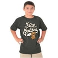 thumbnail image 5 of Stay Golden Doodle Cute Adorable Dog Crewneck T Shirts Boy Girl Teen Brisco Brands XS, 5 of 5