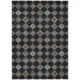 thumbnail image 2 of Addison Rugs Chantille Indoor/Outdoor Transitional Diamond Black Machine Washable Rectangle Rug, 10' x 14', 2 of 8