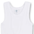 thumbnail image 3 of Sanetta Paquete de 3 Camisetas para Niñas - Camisa sin Brazos, Top, Algodón Orgánico, unicolor Blanco 128, 3 of 3